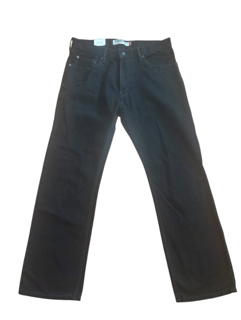 NEW Levi's 505 Black Straight-Leg Jeans Size 34x30